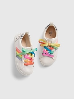 toddler girl rainbow shoes