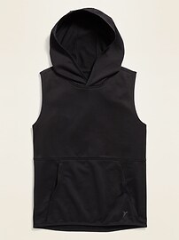 old navy sleeveless hoodie