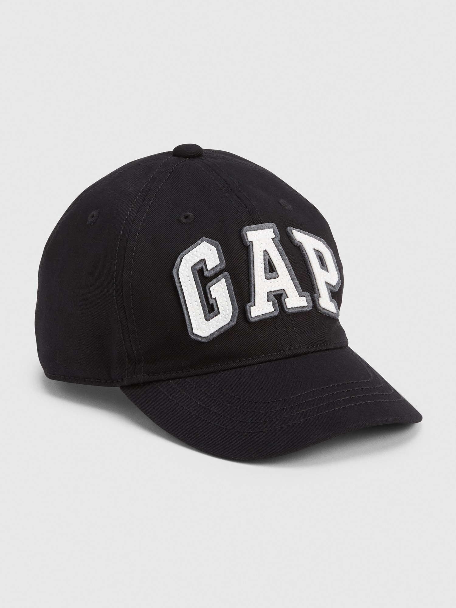 kids black baseball hat