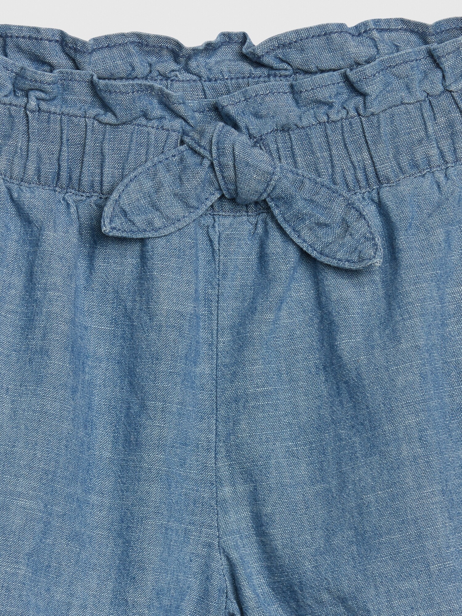 gap chambray shorts