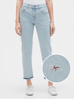 gap best girlfriend jeans black