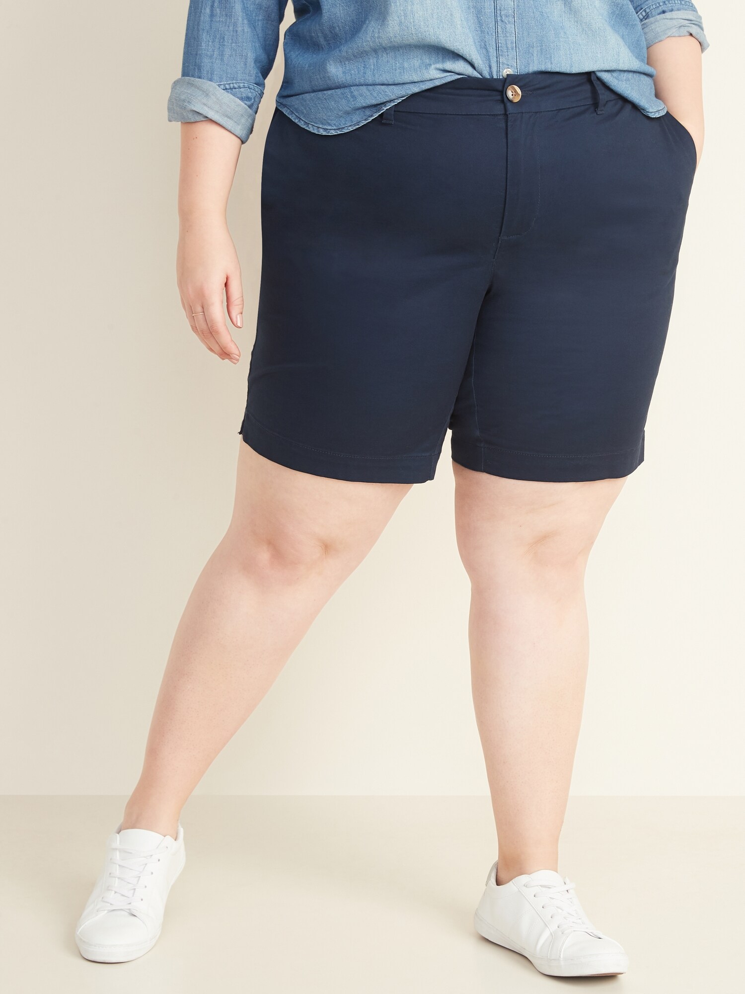 old navy plus size shorts