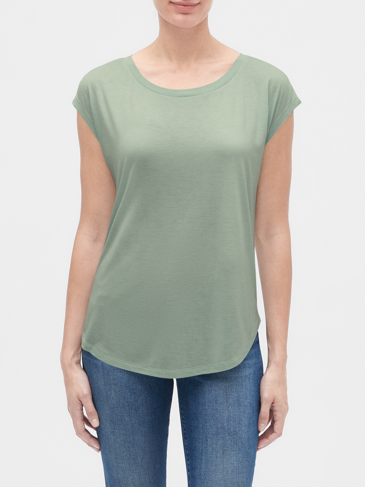 gap luxe t shirt