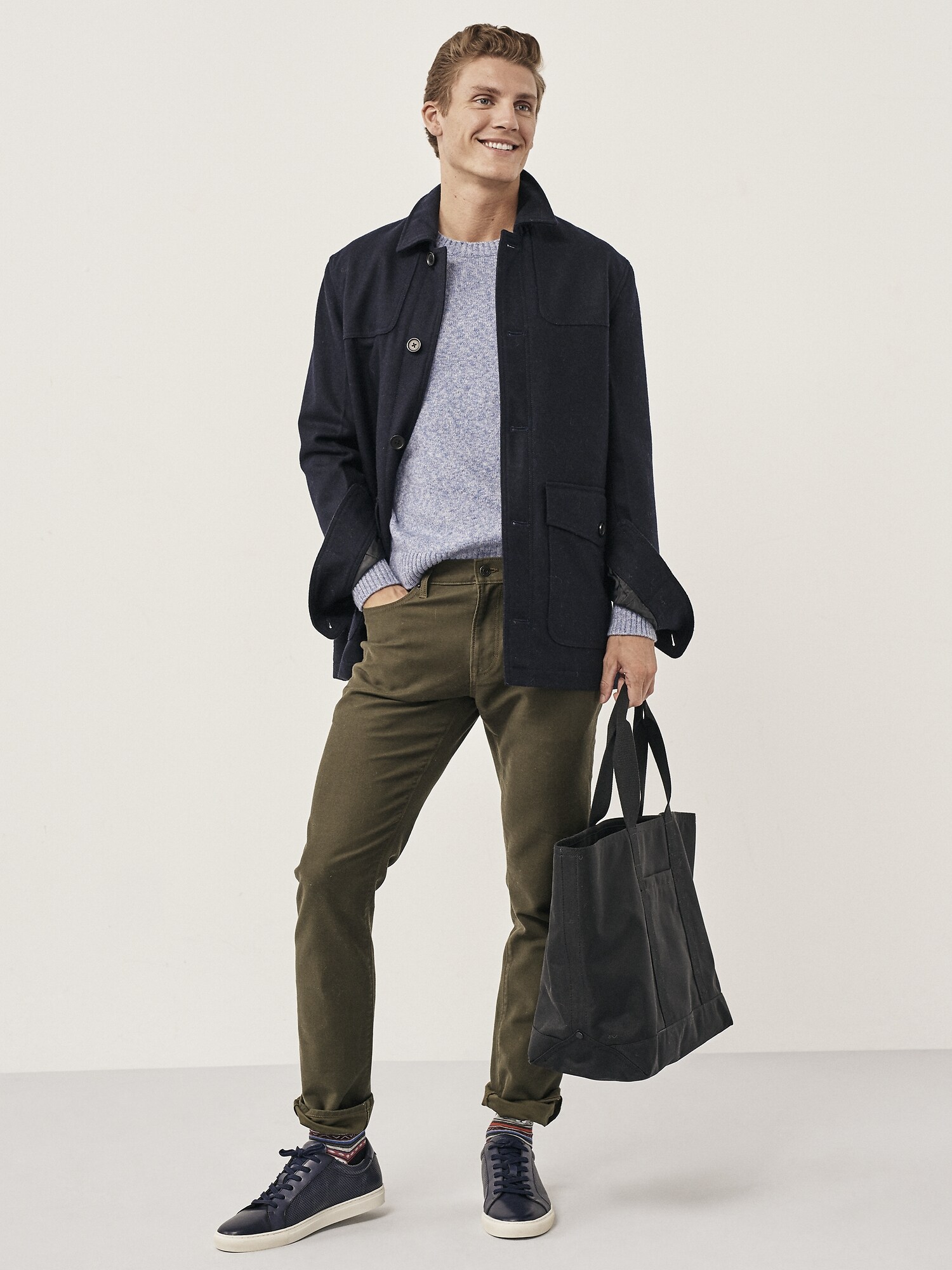 gap factory wool blend coat