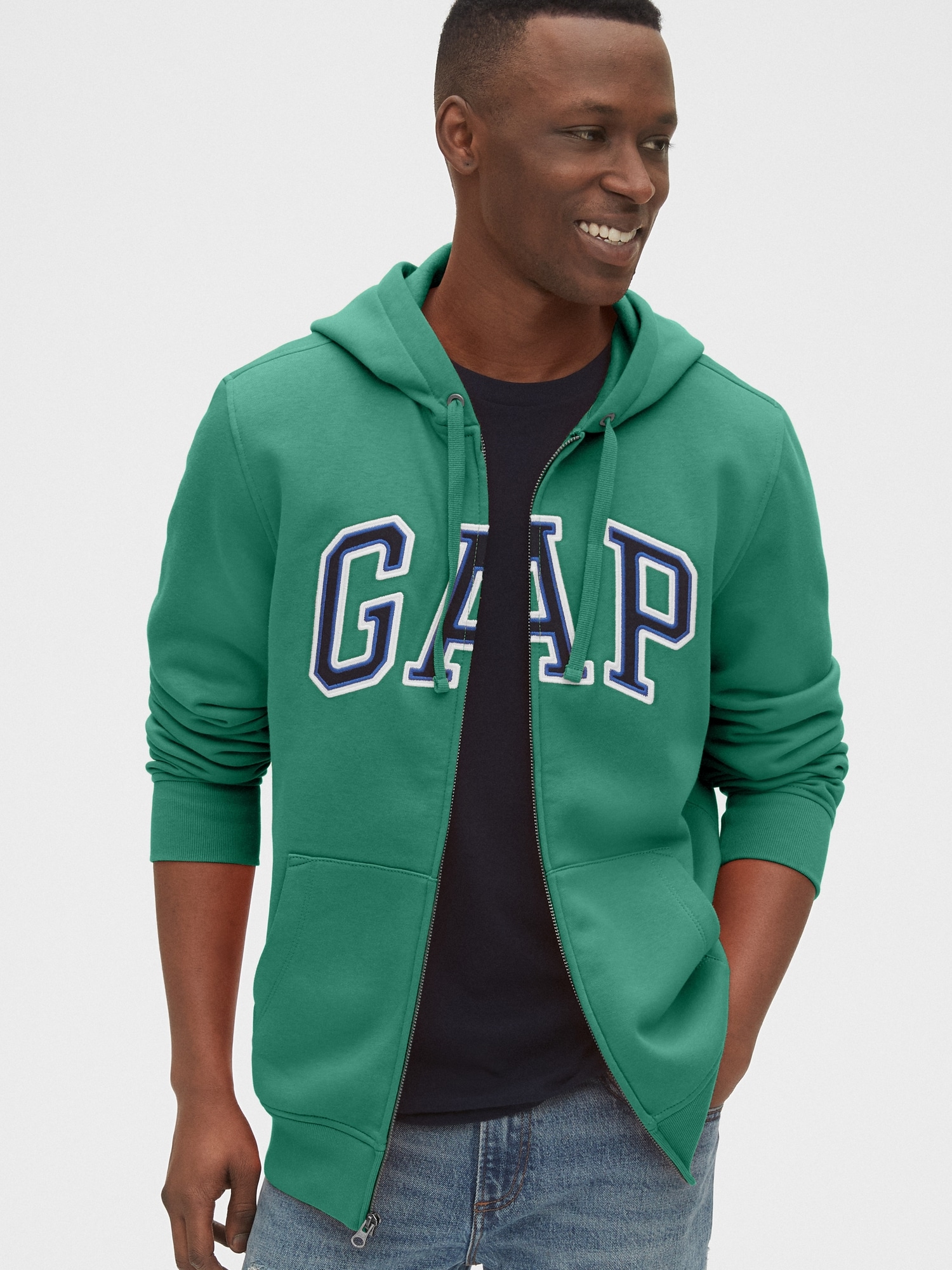 gap zip up sweater