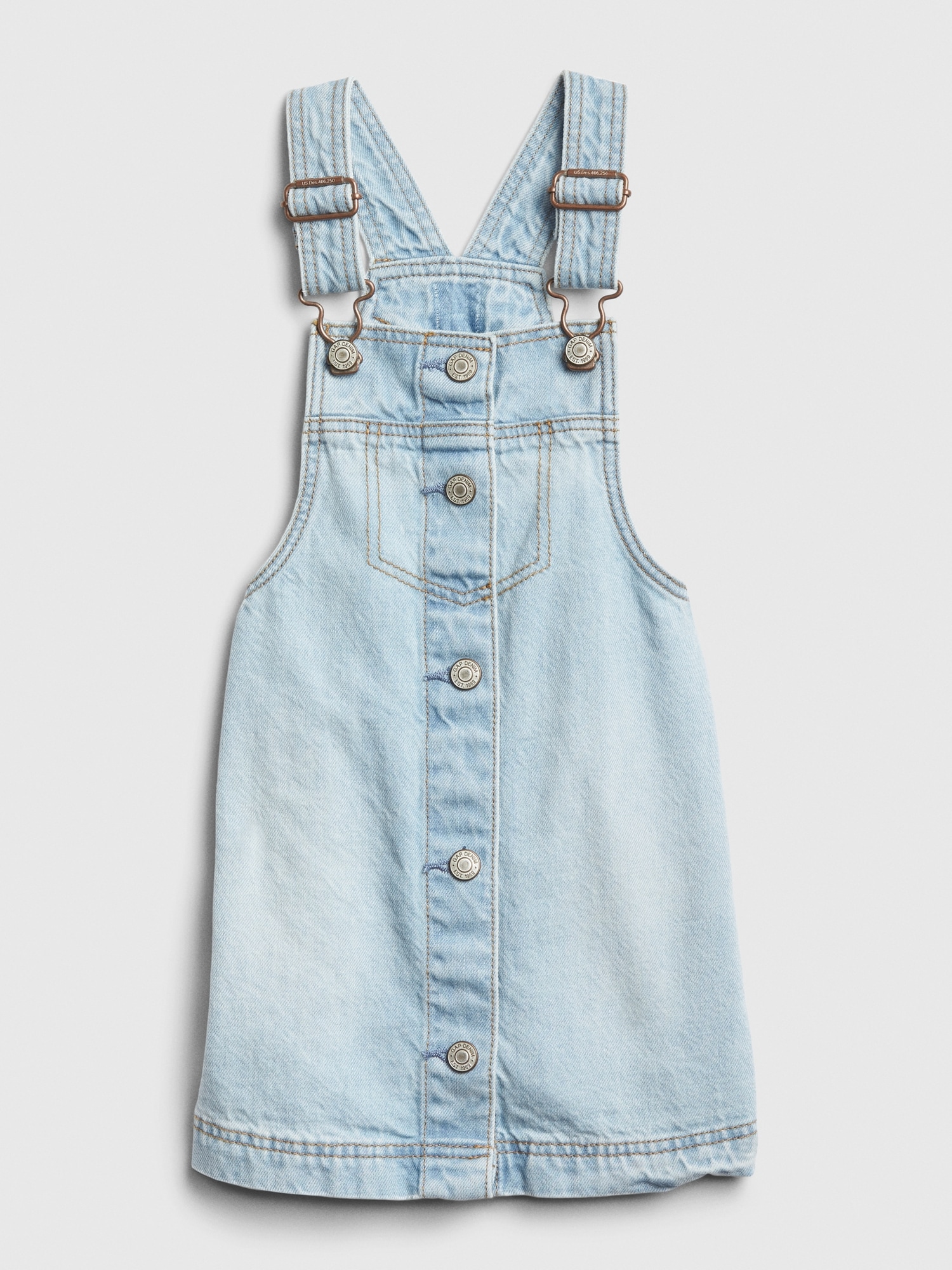 gap sleeveless denim dress