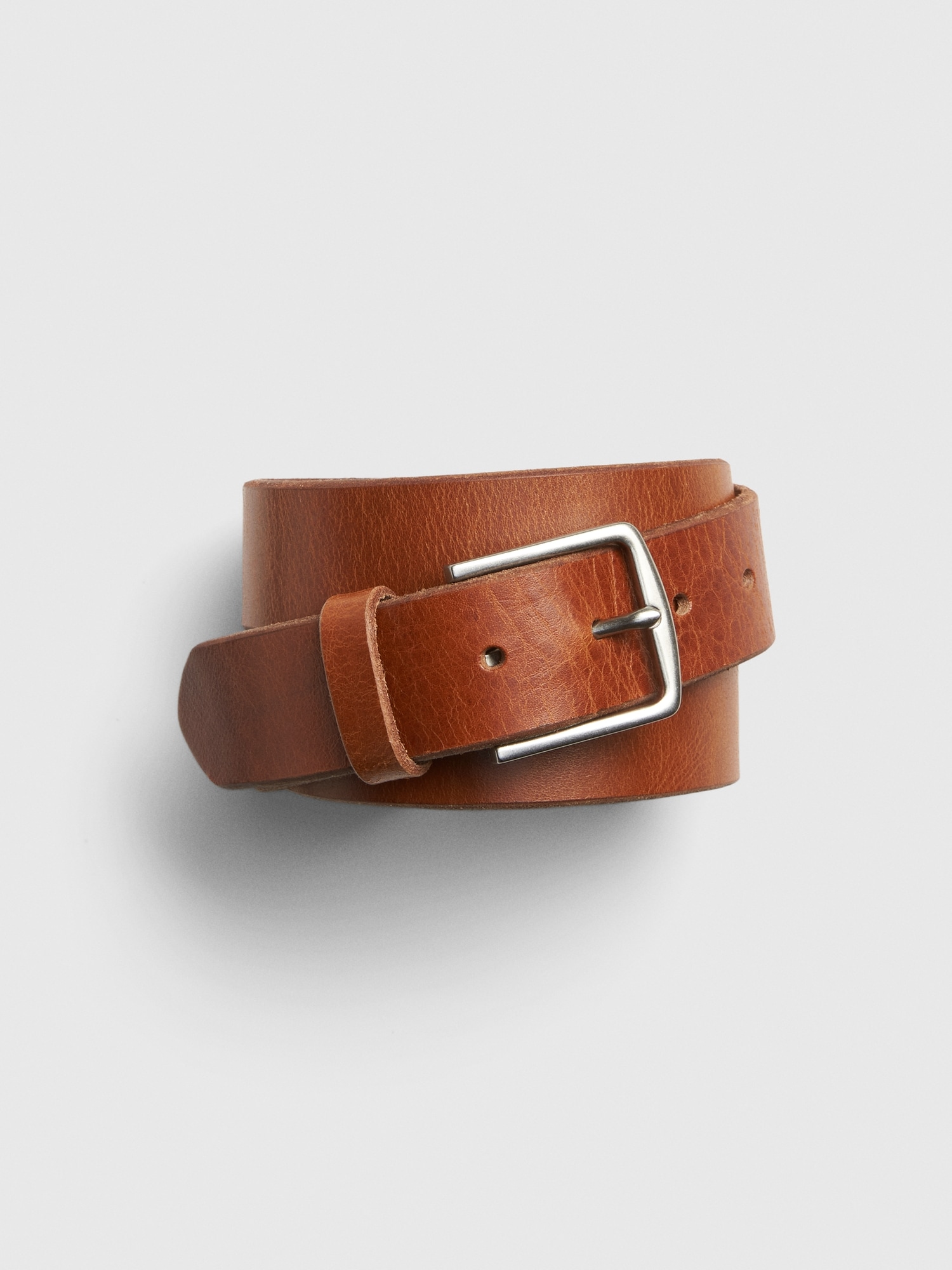gap brown leather belt