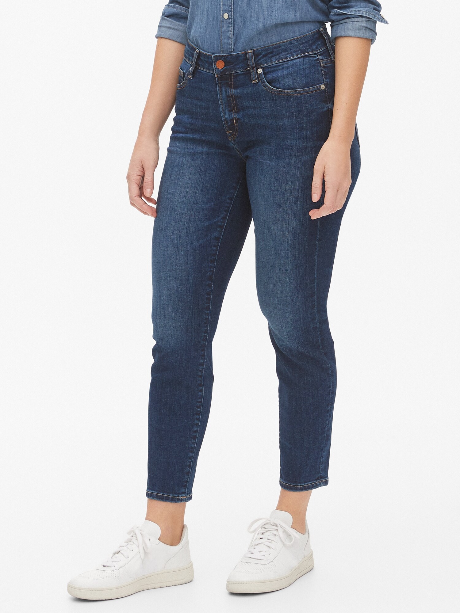 gap true skinny curvy