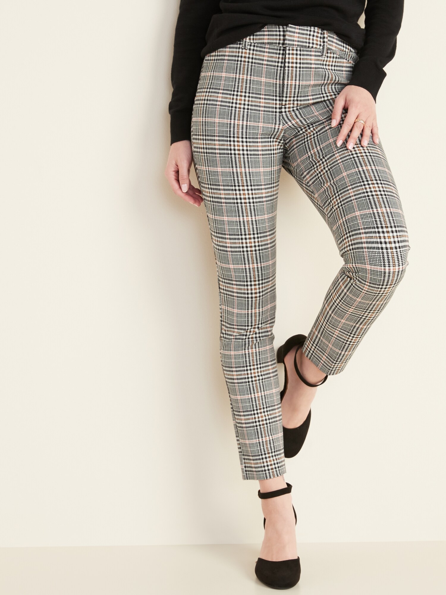 old navy checkered pants