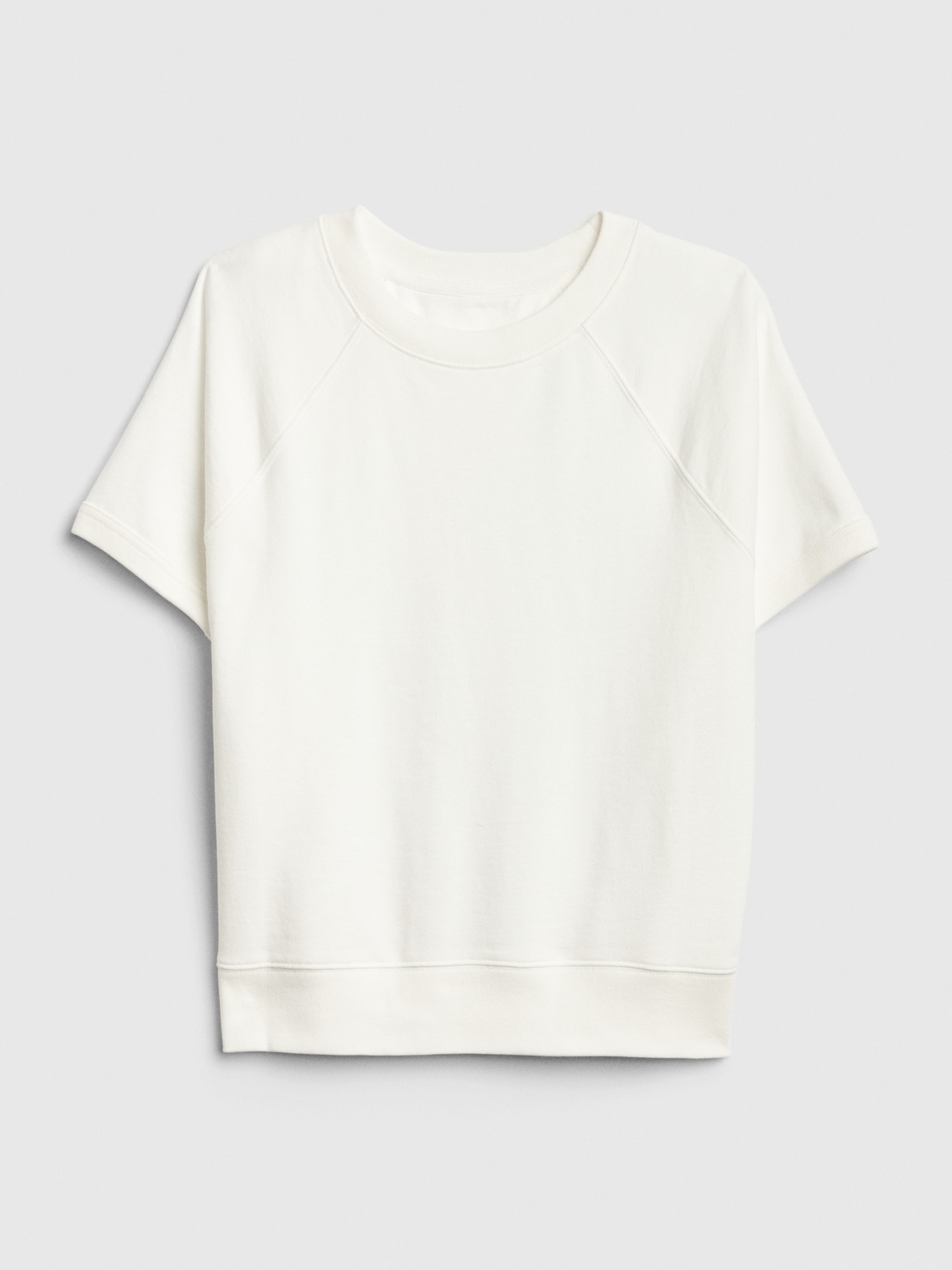 gap short sleeve sweatshirt