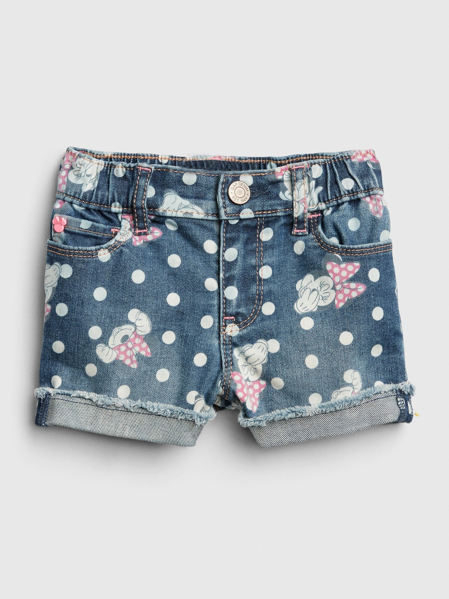 minnie mouse jean shorts