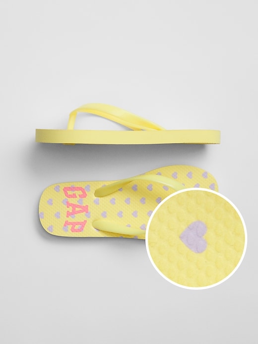 Kids Logo Flip Flops