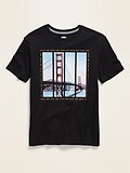 Graphic Crew-Neck Tee for Boys ON