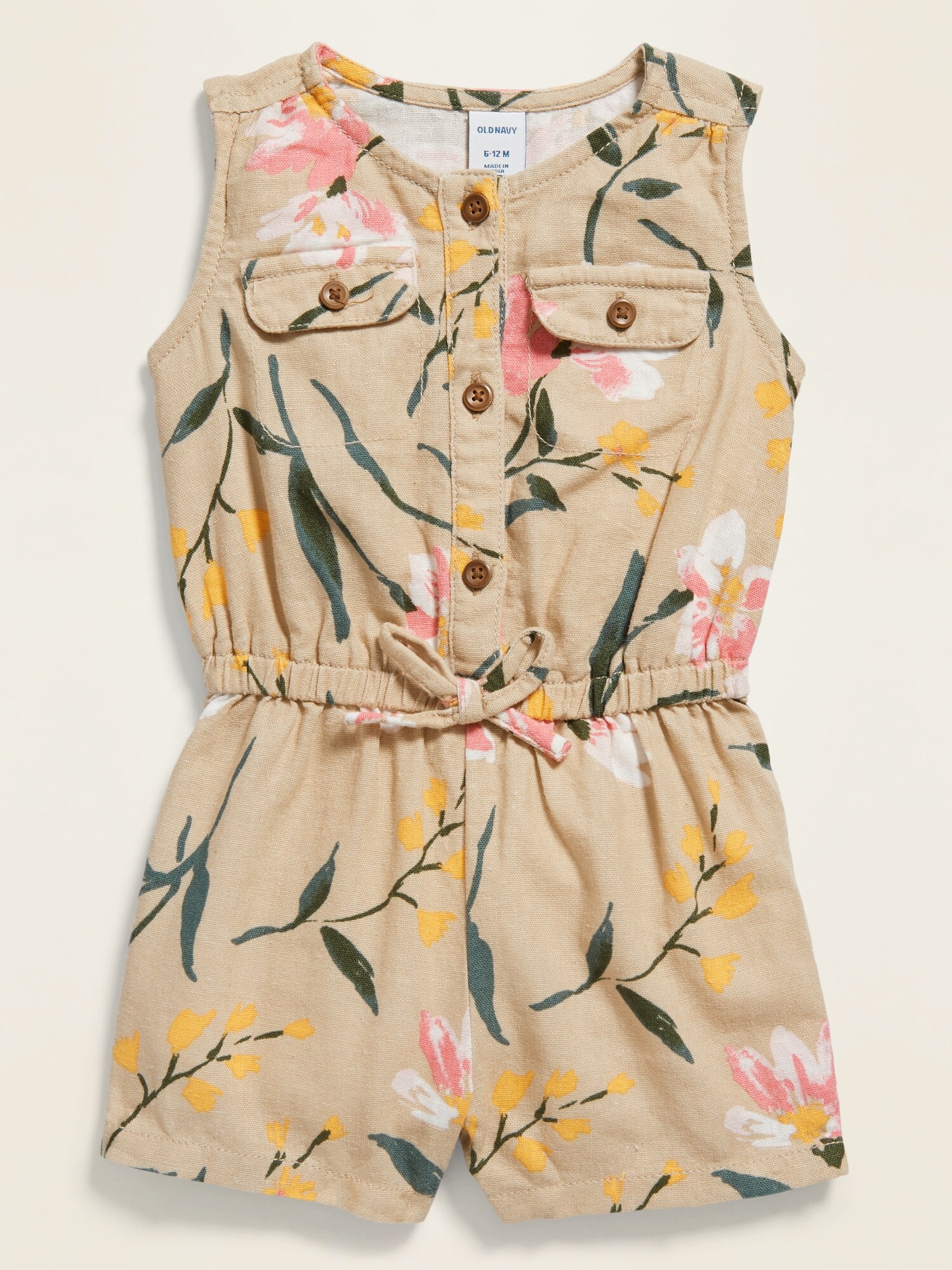 old navy linen romper