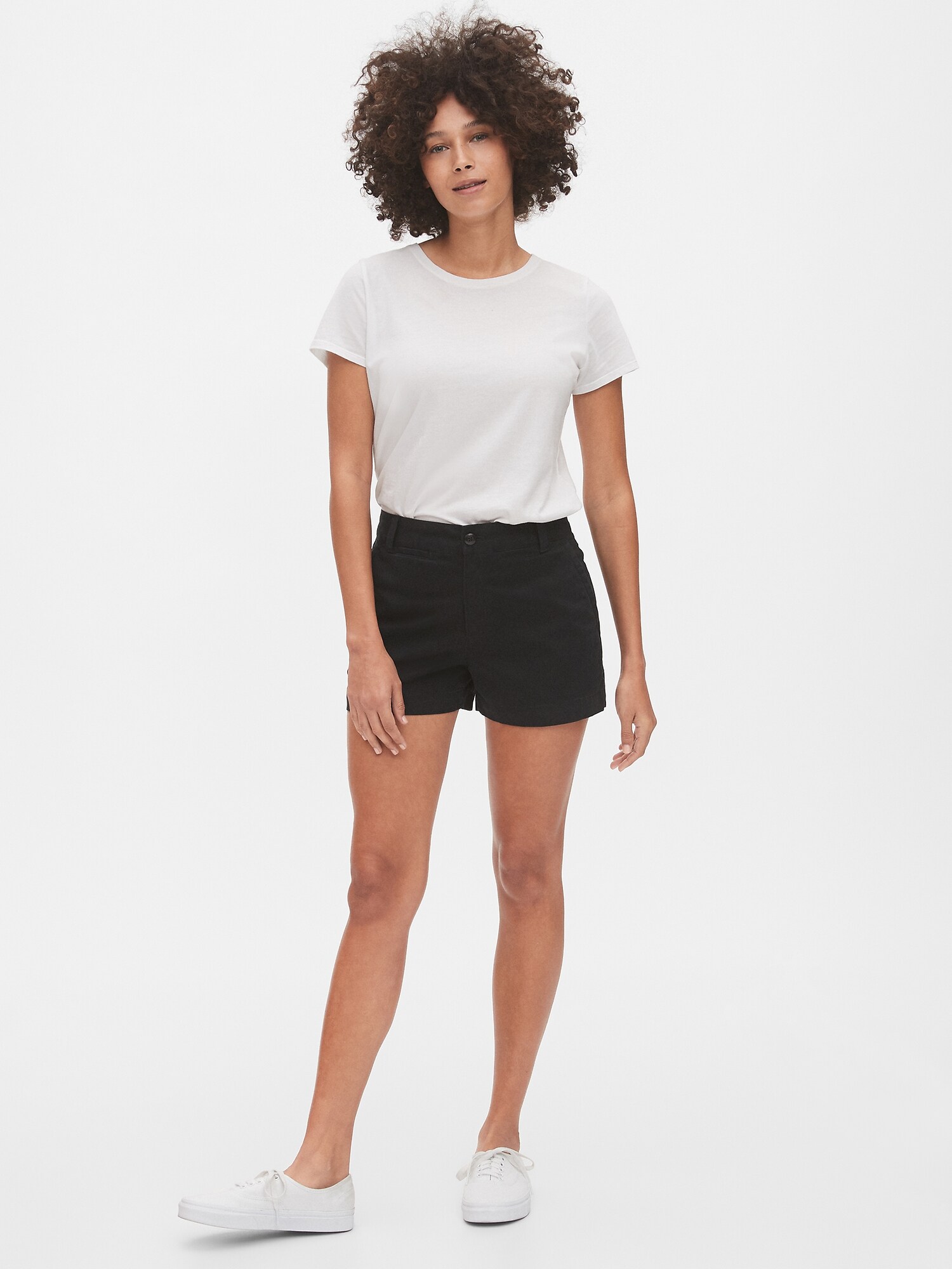 gap khaki shorts womens