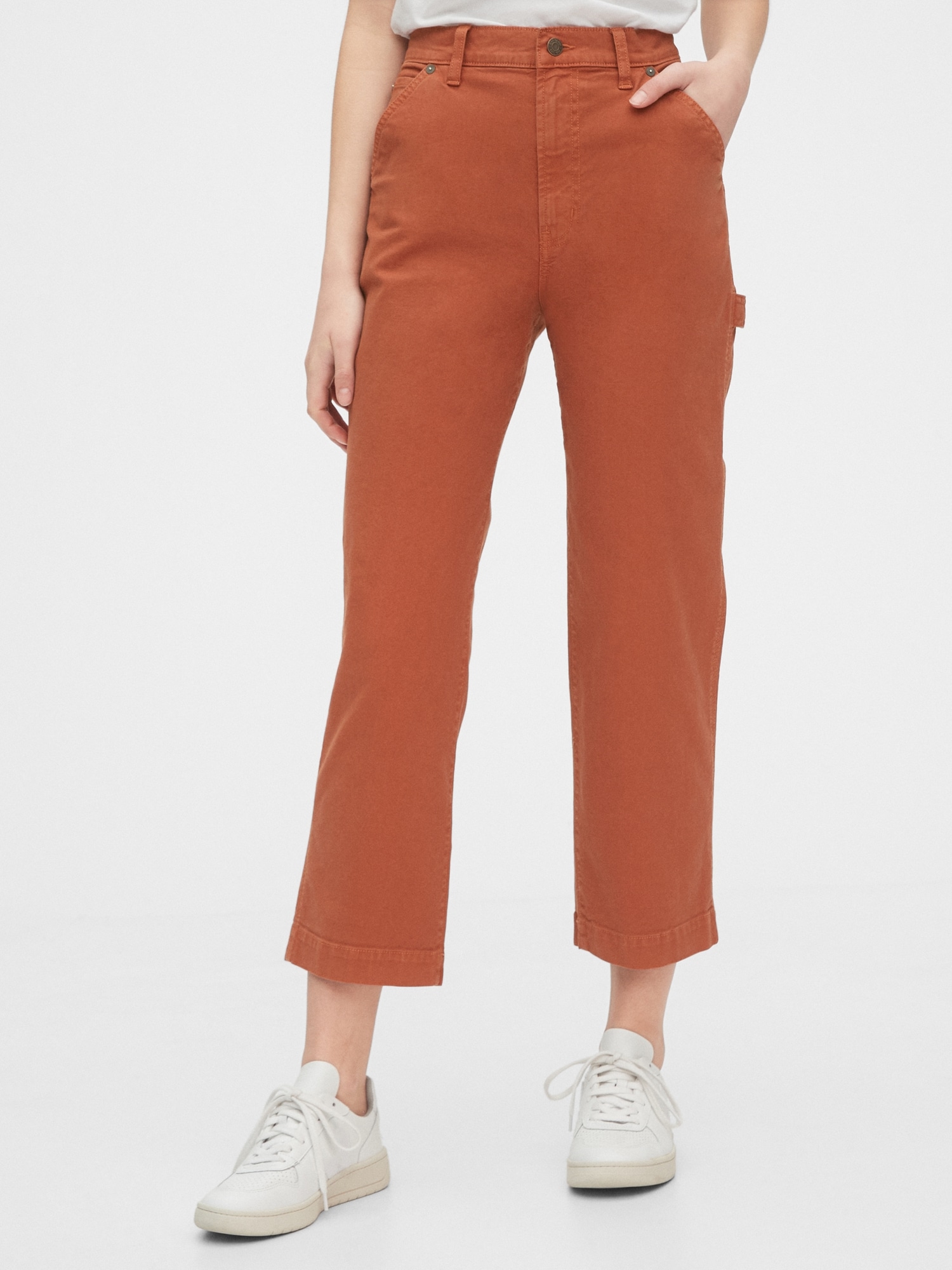 gap maroon pants