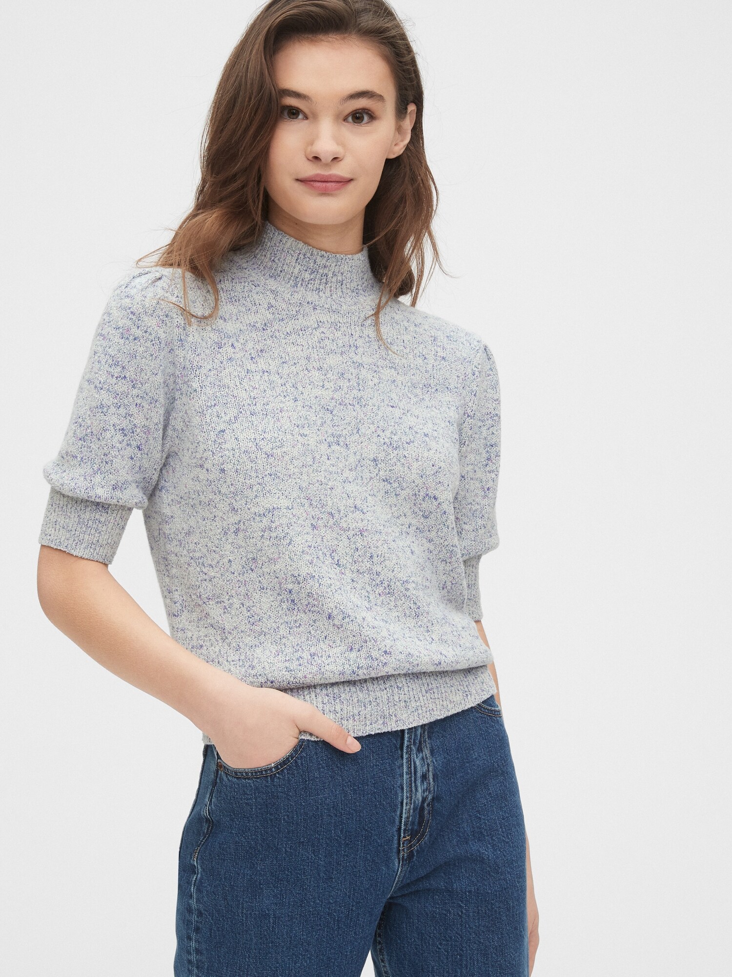 gap mock neck sweater