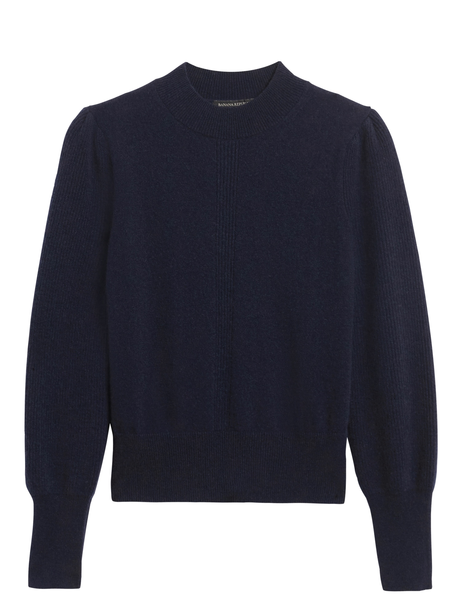 cropped navy sweatshirt