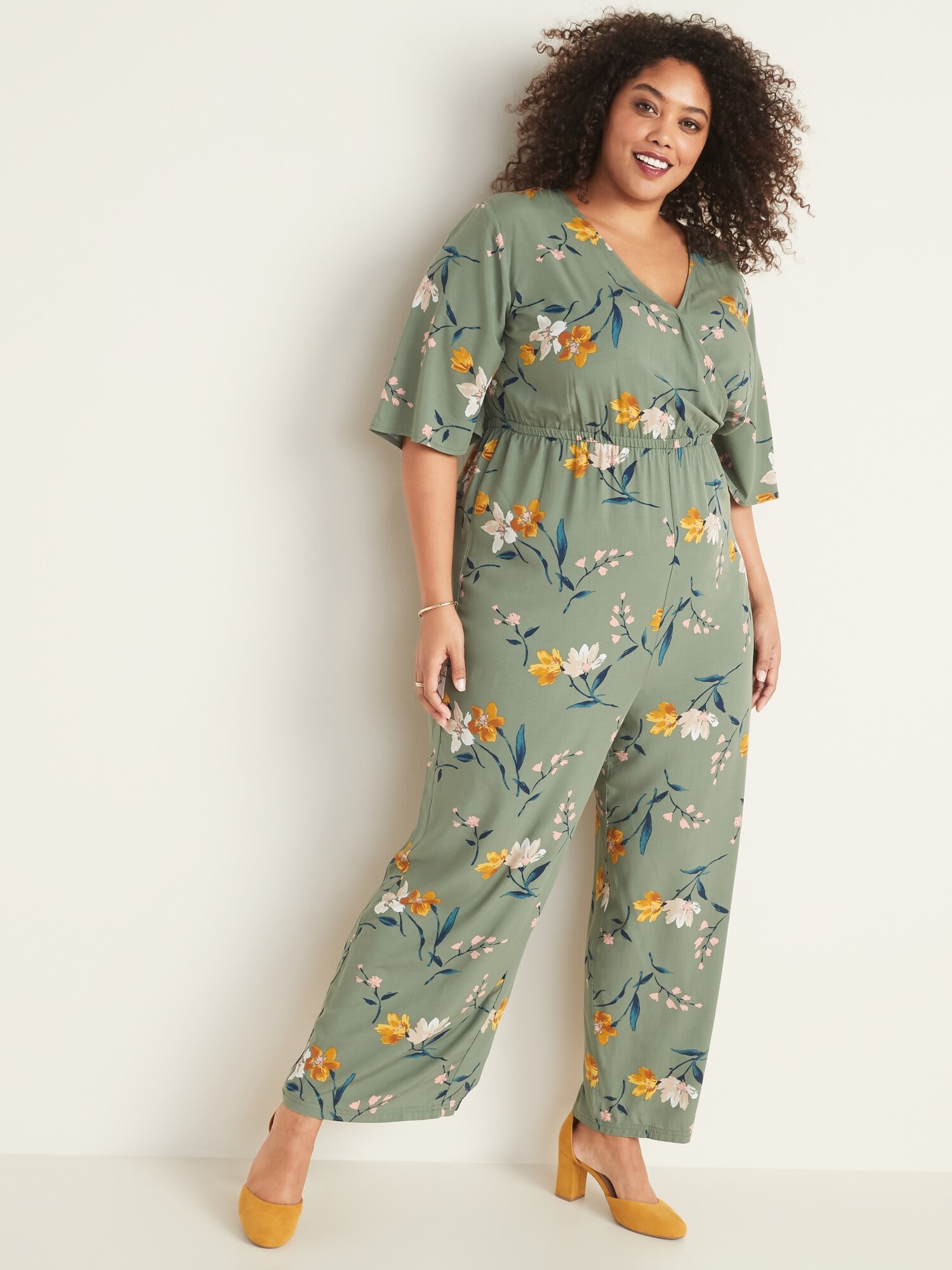 old navy orange jumpsuit