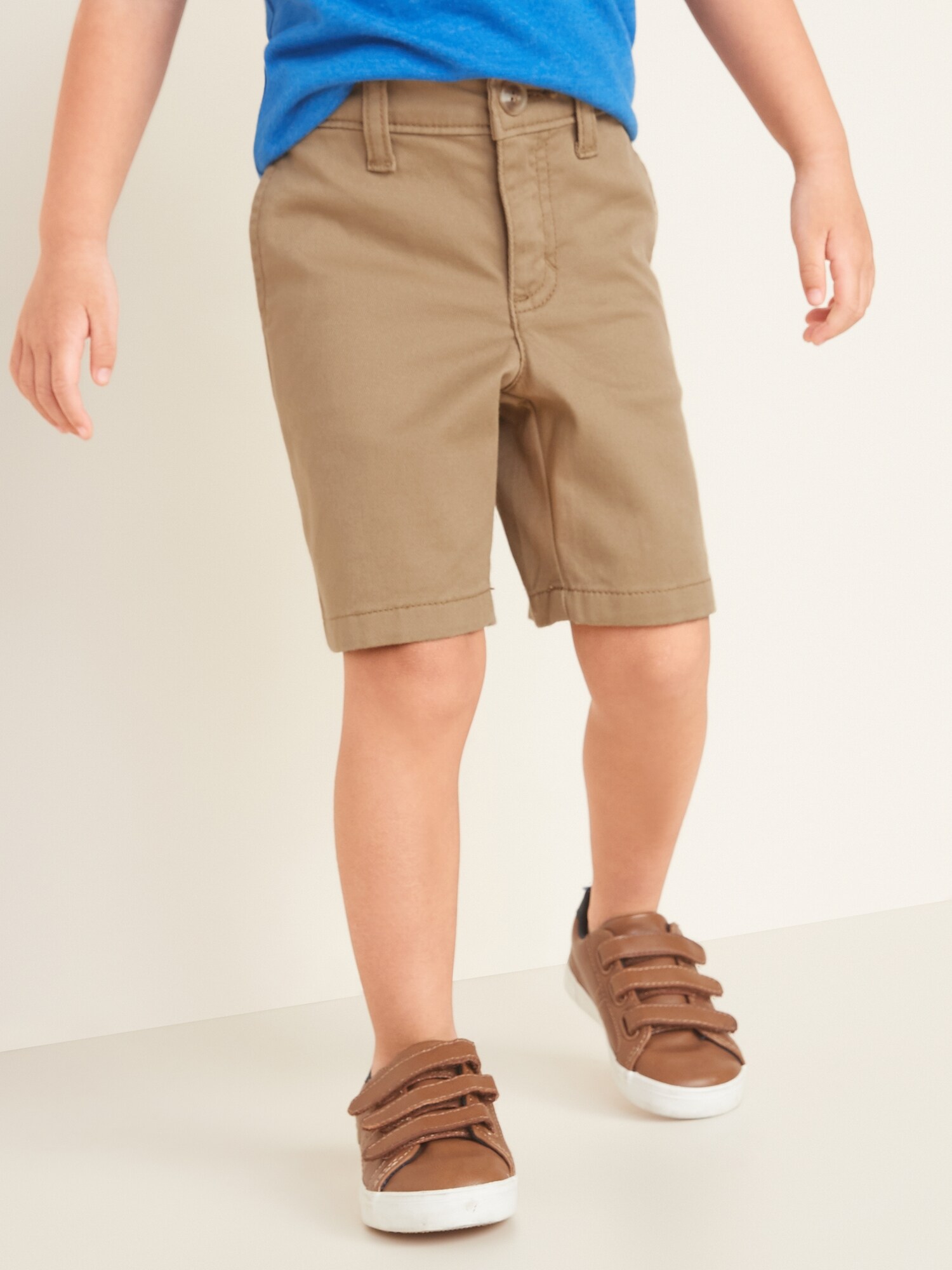 casual khaki shorts