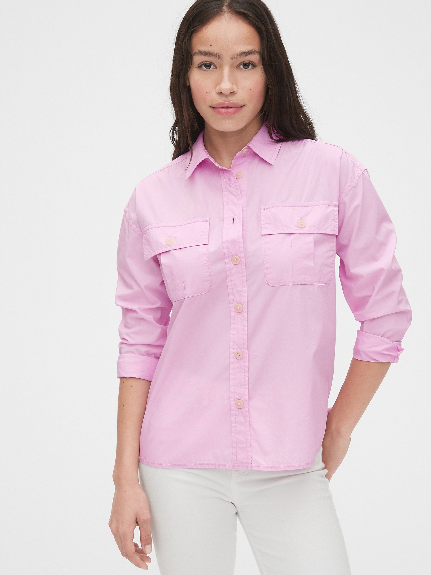 shirt button gap