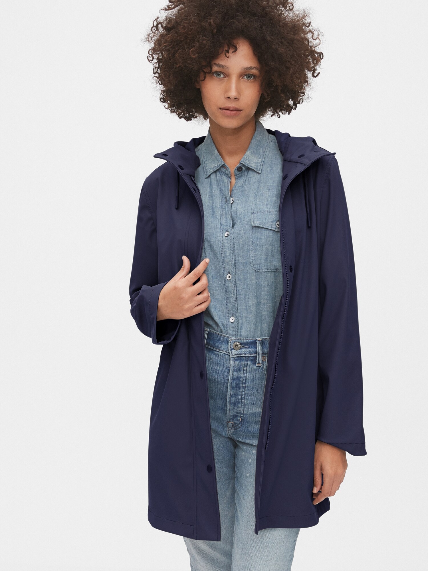 gap womens raincoat