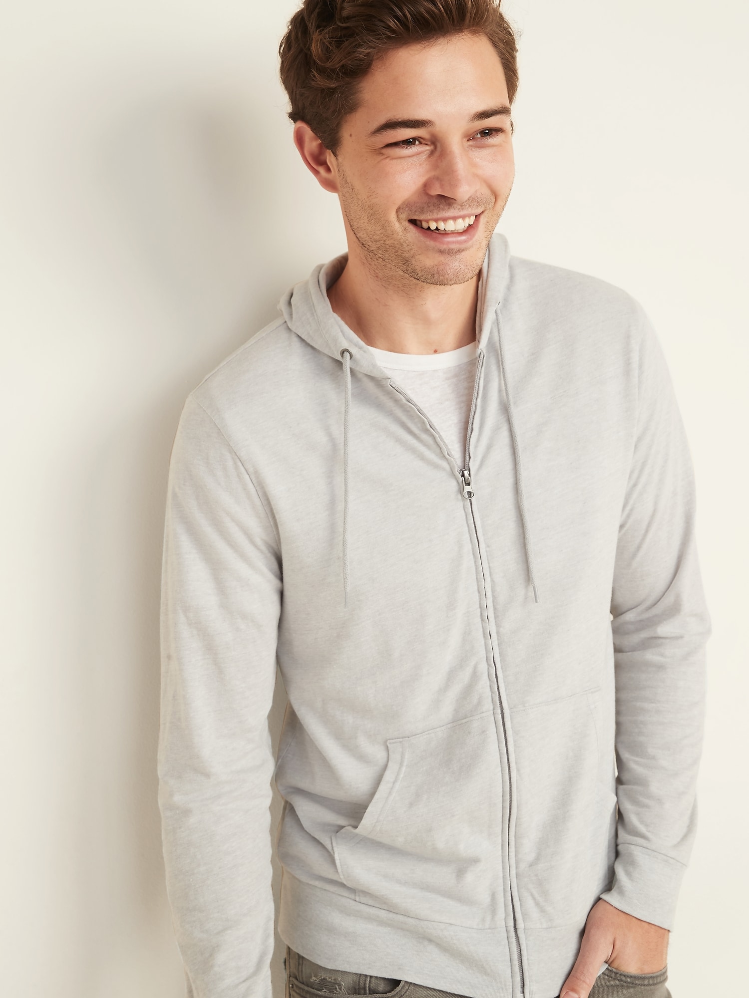 old navy slub knit hoodie