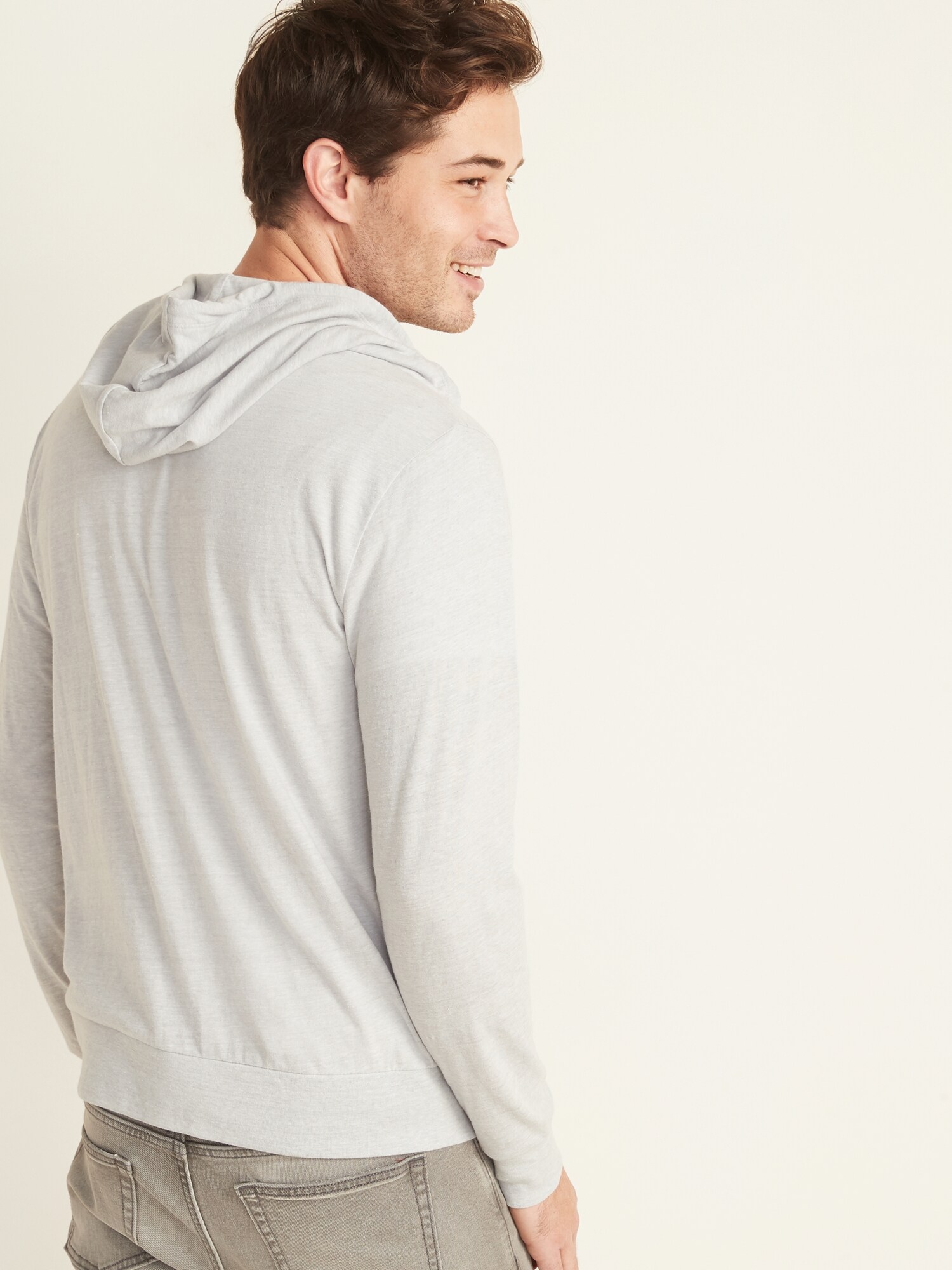 old navy slub knit hoodie