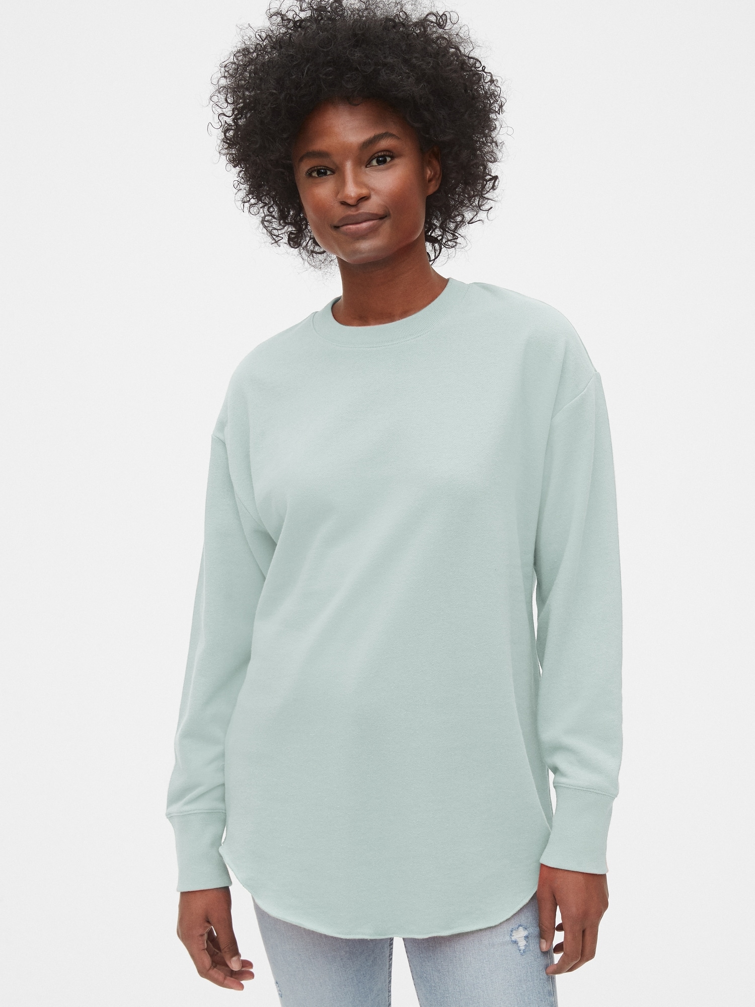 gap tunic sweatshirt