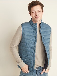 gap mens puffer vest