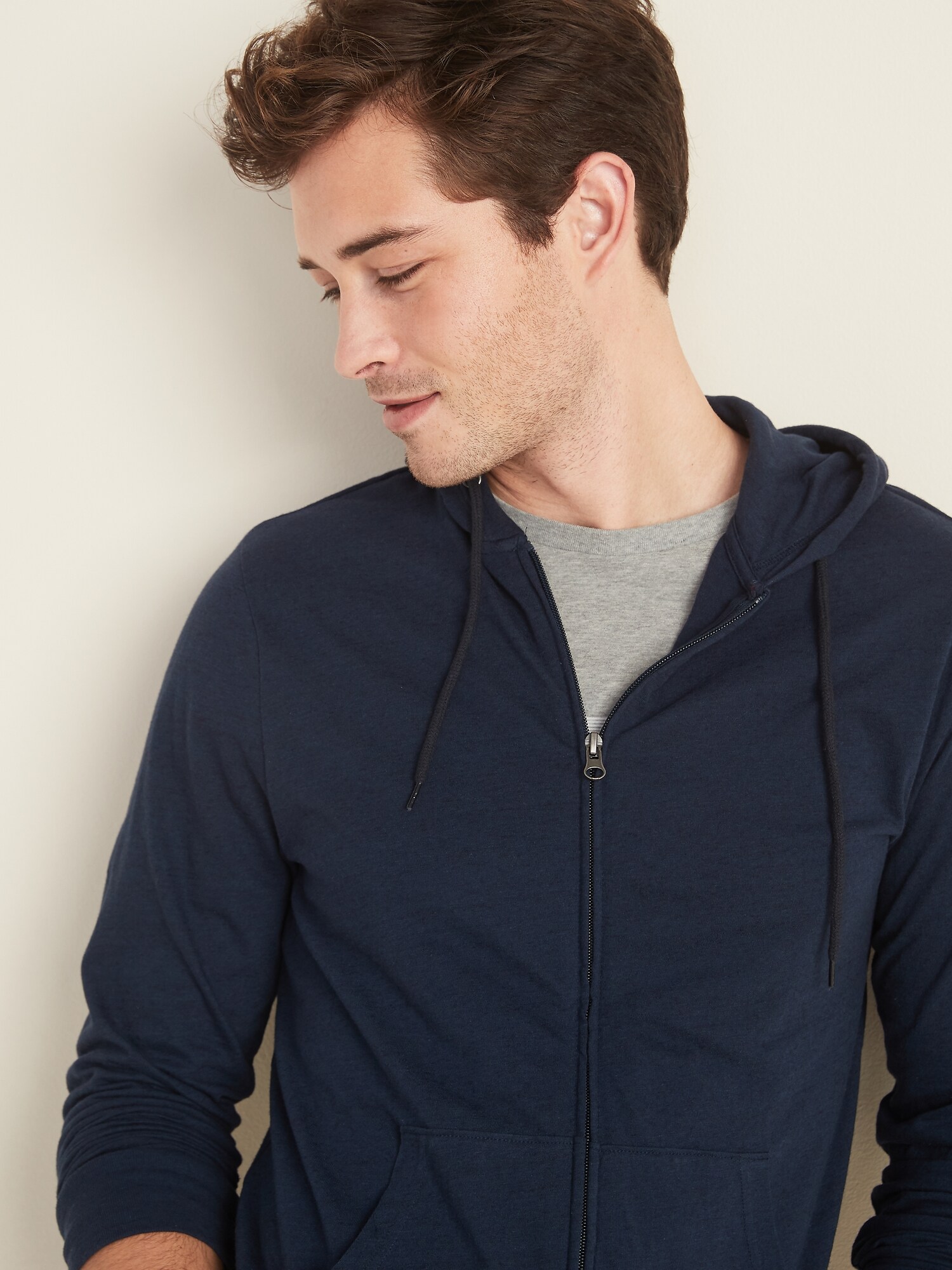 old navy slub knit hoodie