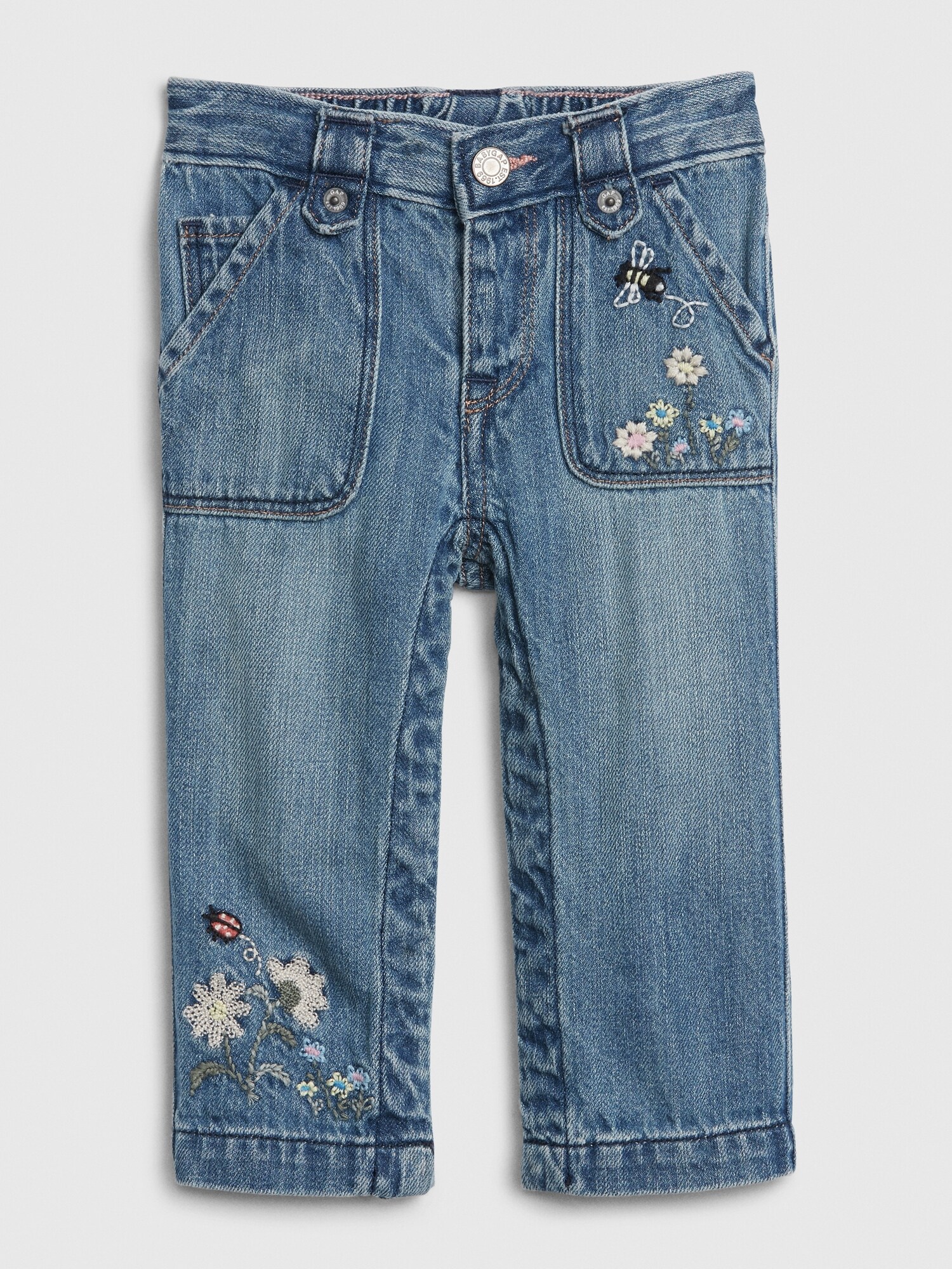 gap at back of jeans