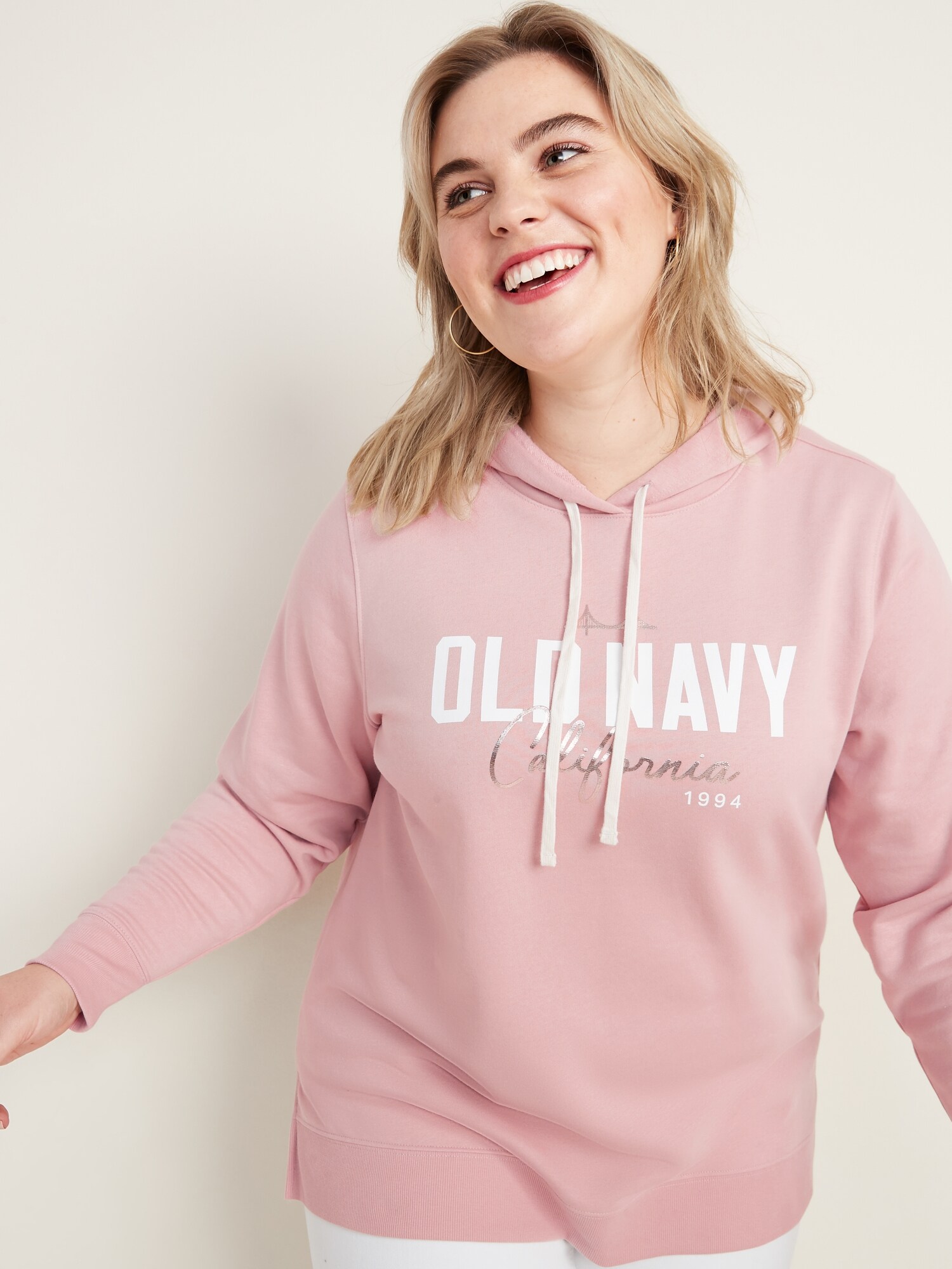 pink hoodie old navy