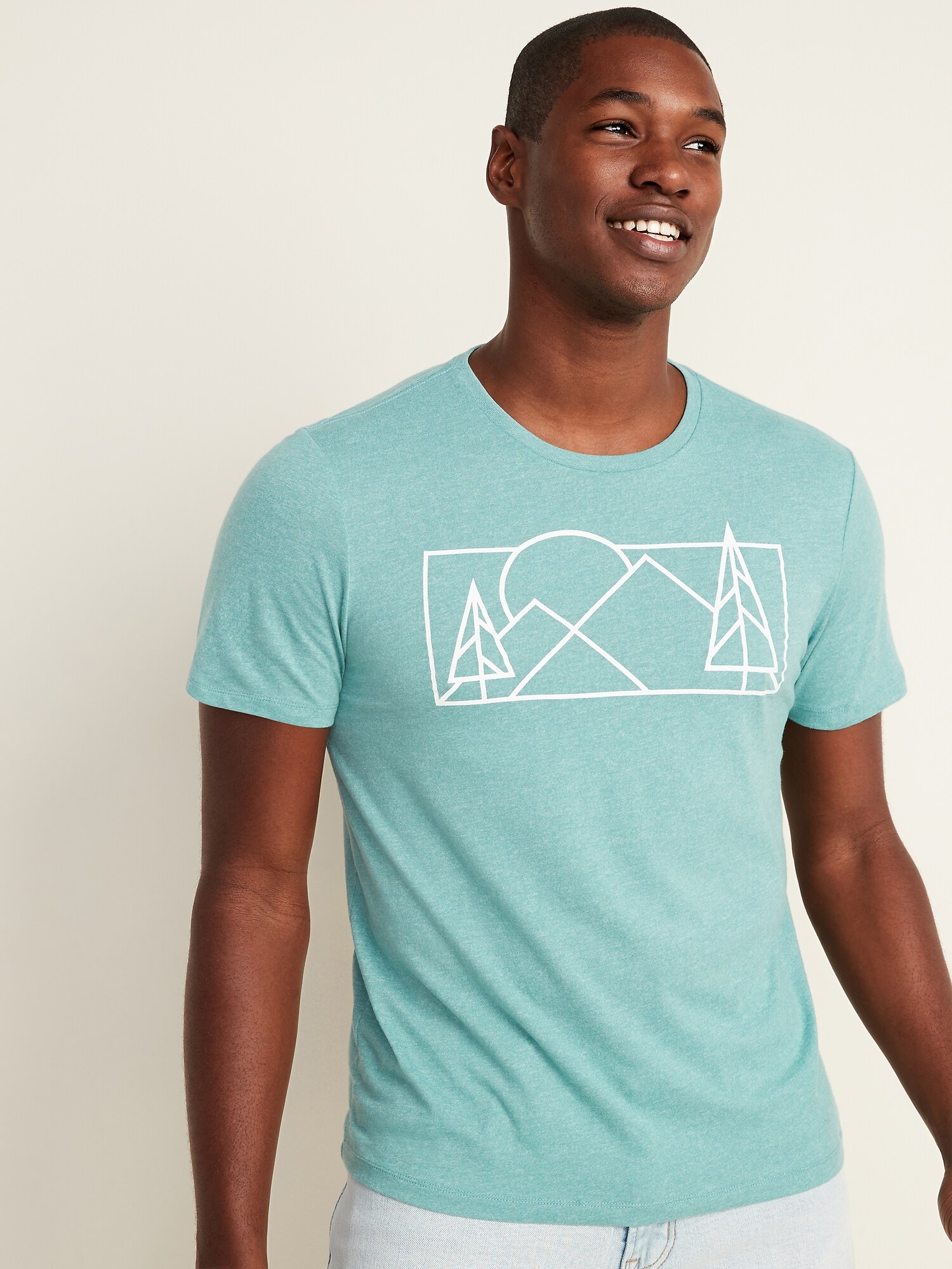 *Hot Deal* Graphic Soft-Washed Tee for Men
