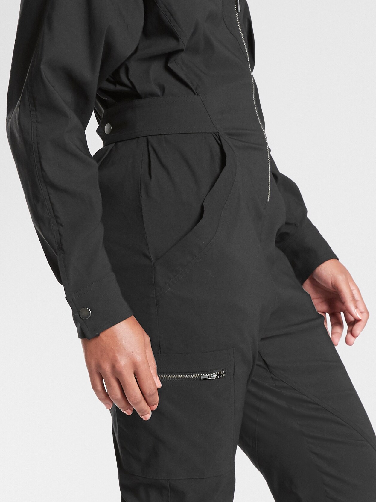 athleta black jumpsuit