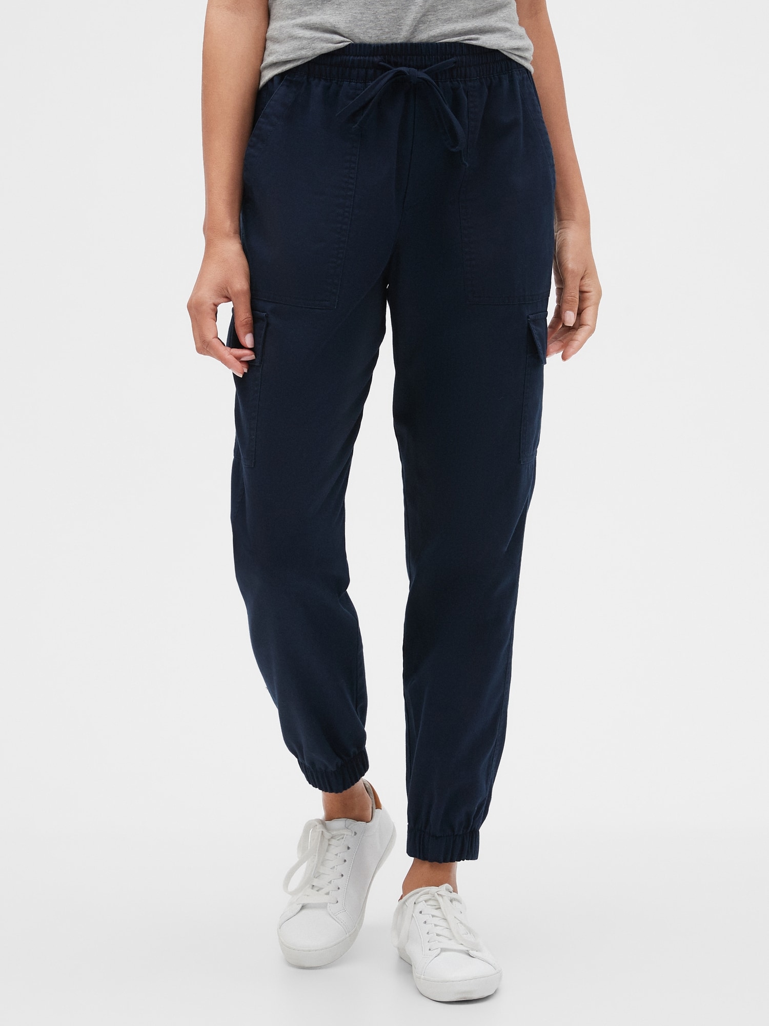 gap girlfriend utility joggers