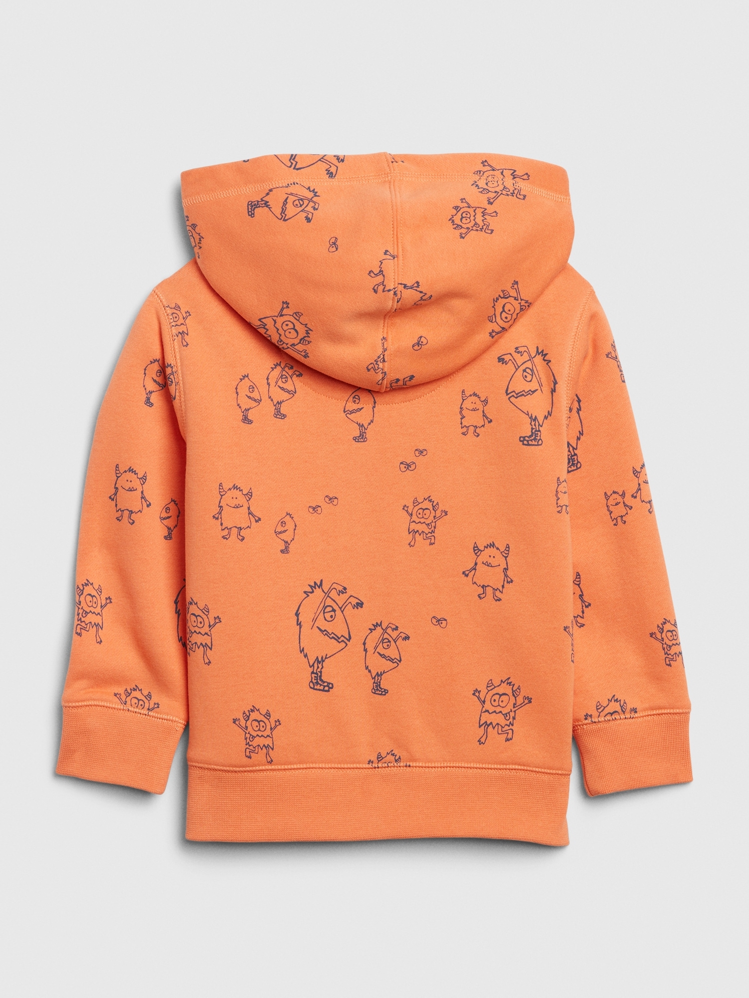 toddler orange sweatshirt