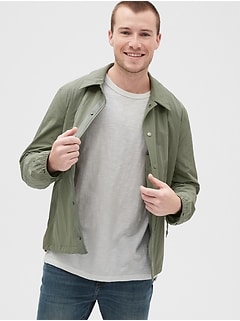 gap commander slub twill jacket