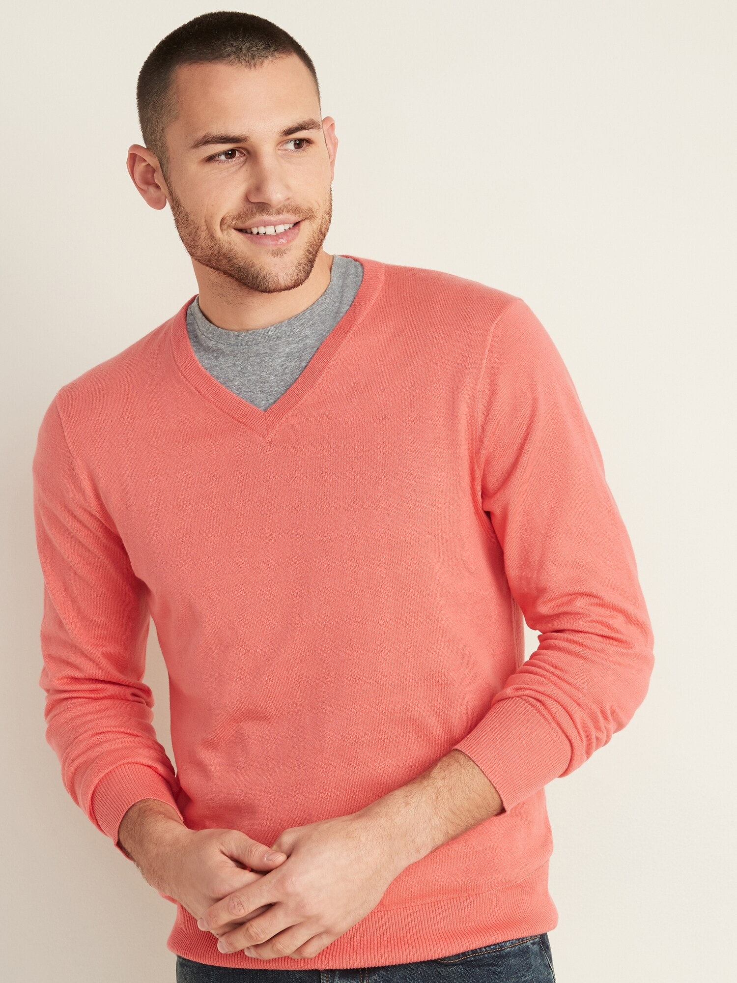 gap v neck sweater mens