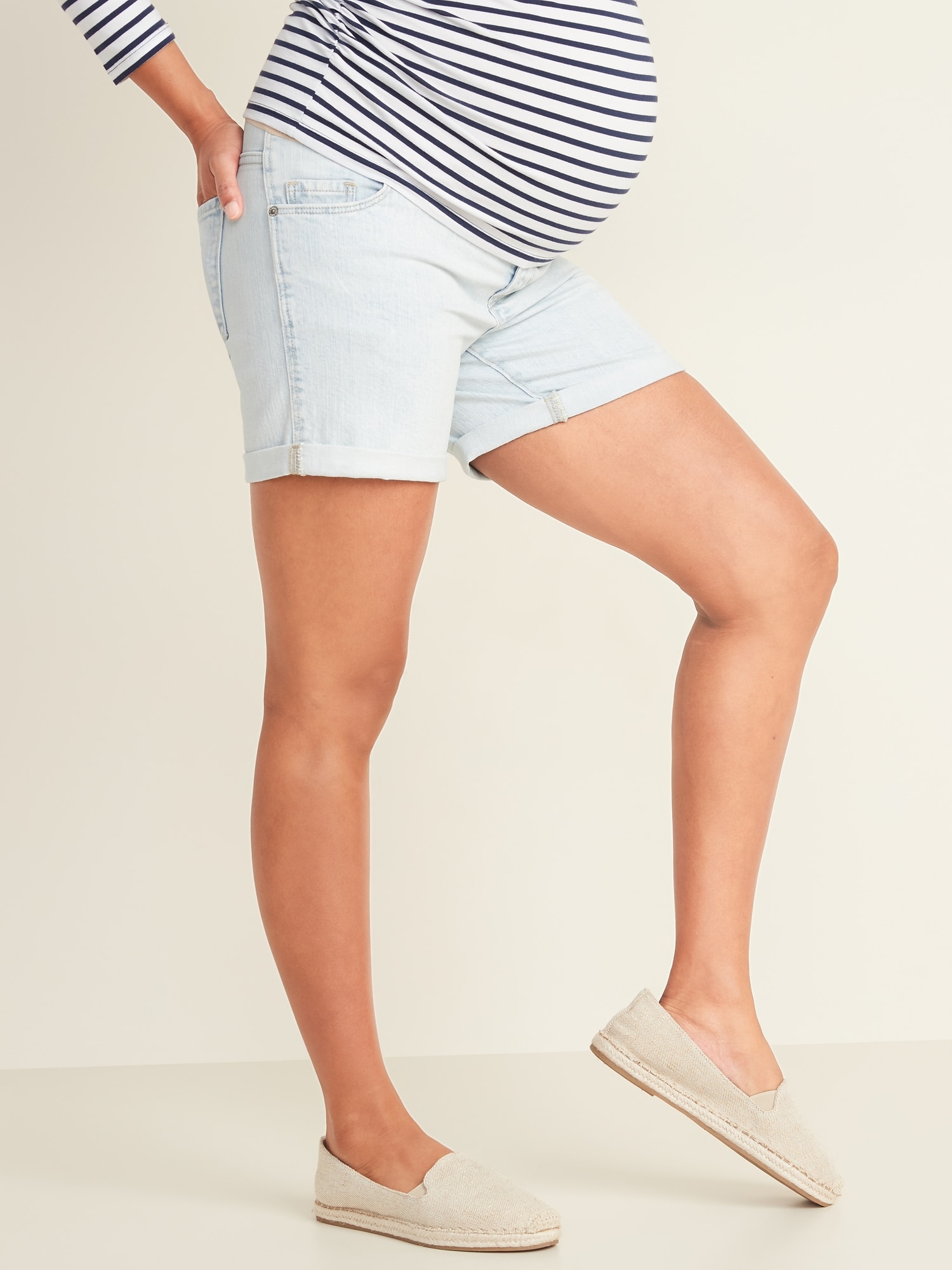 maternity old navy shorts