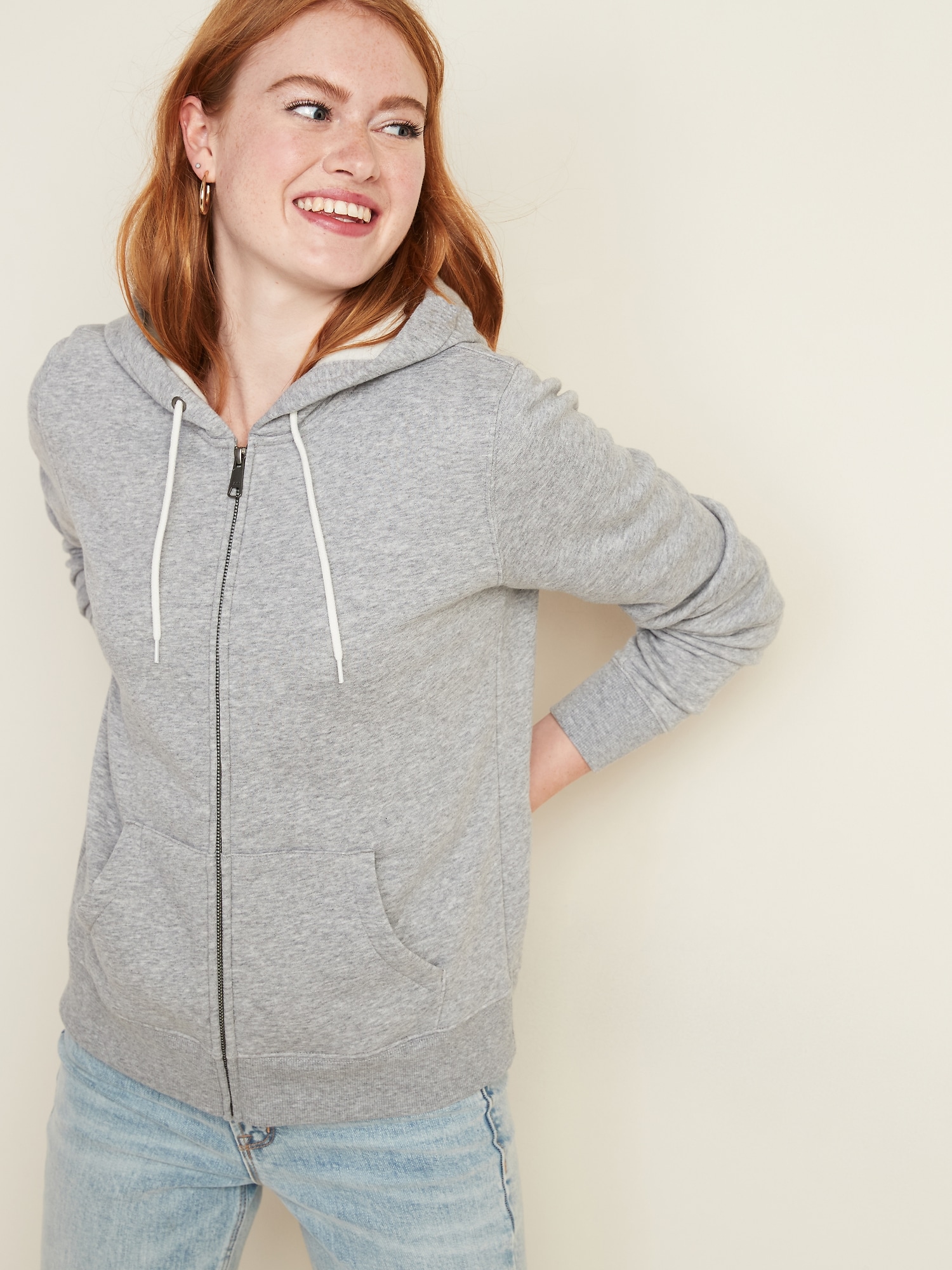 Relaxed Zip Hoodie for Women | Old Navy