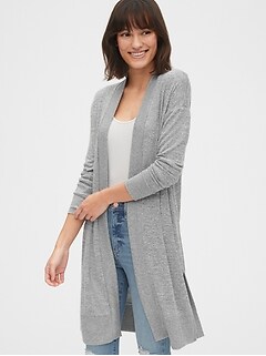 gap yellow cardigan