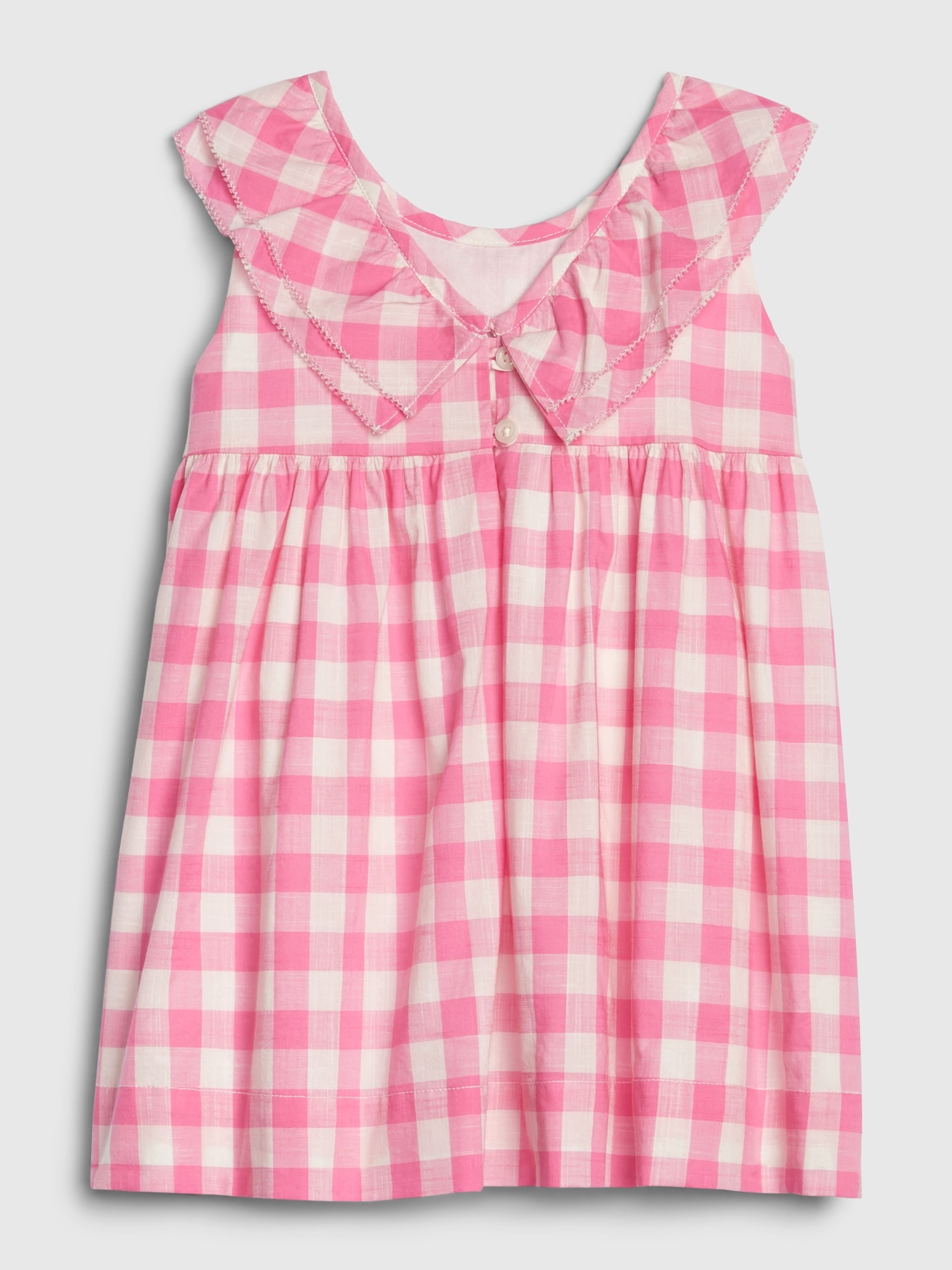 gap gingham dress