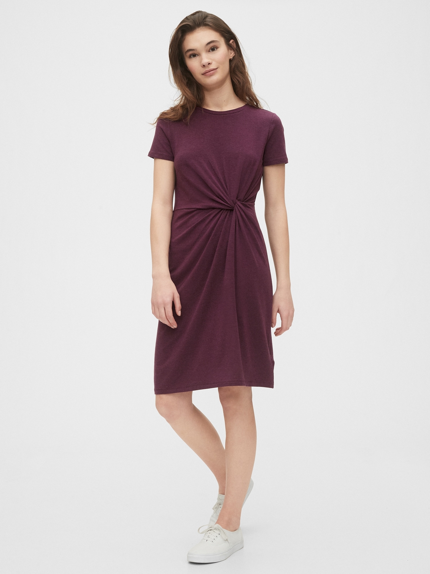 gap twist front dress