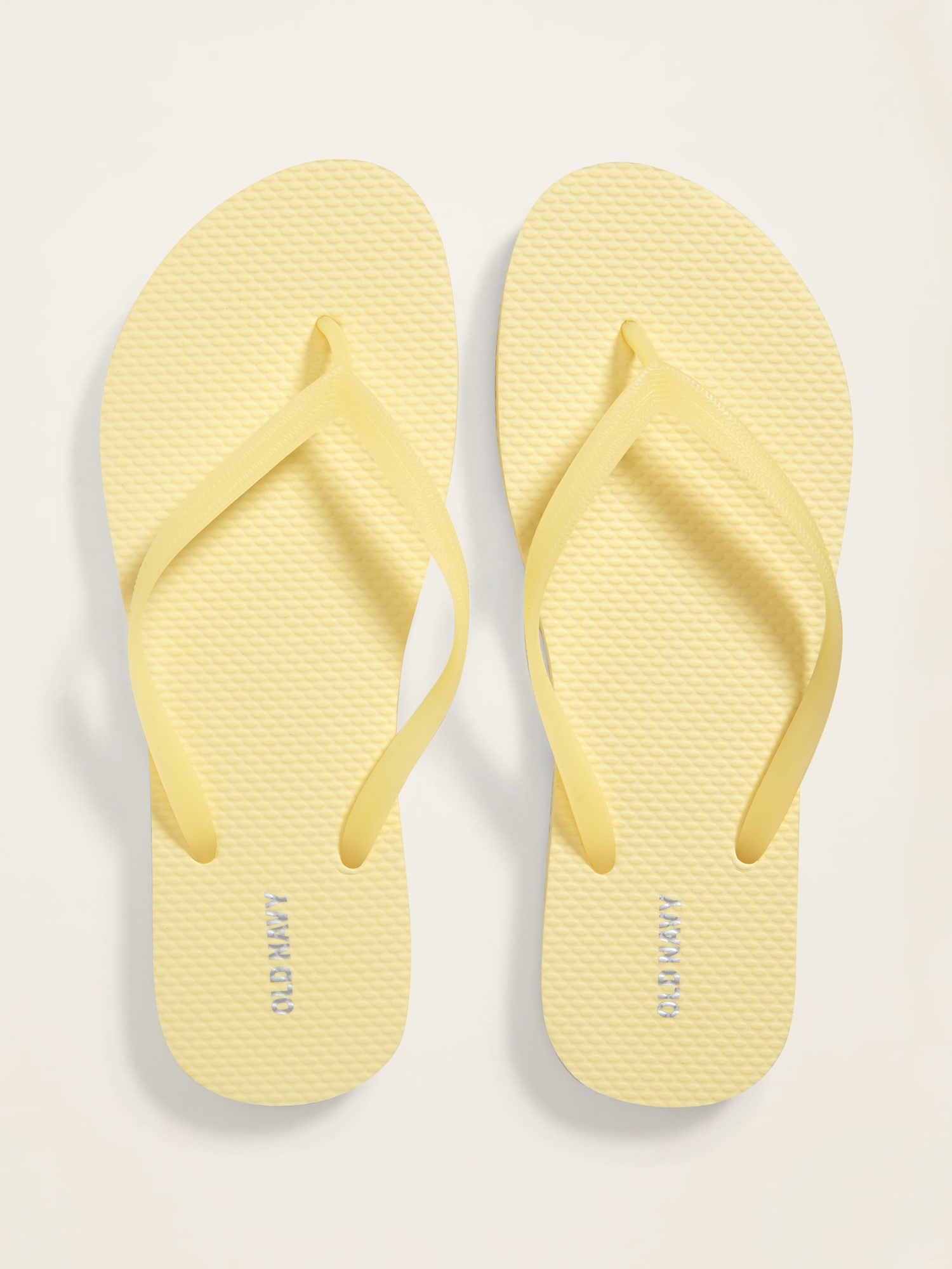 cheap yellow flip flops