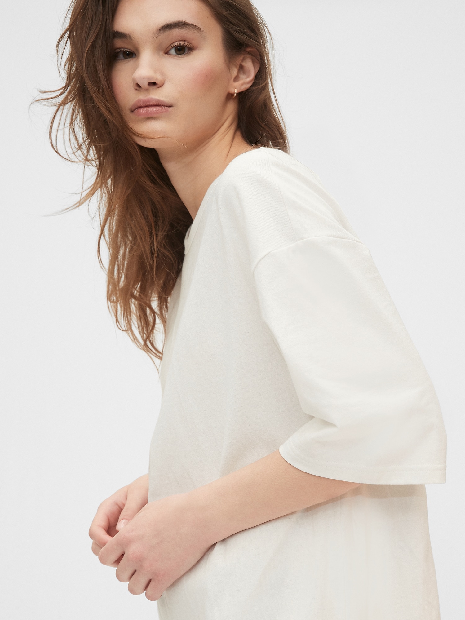 gap oversized t shirt