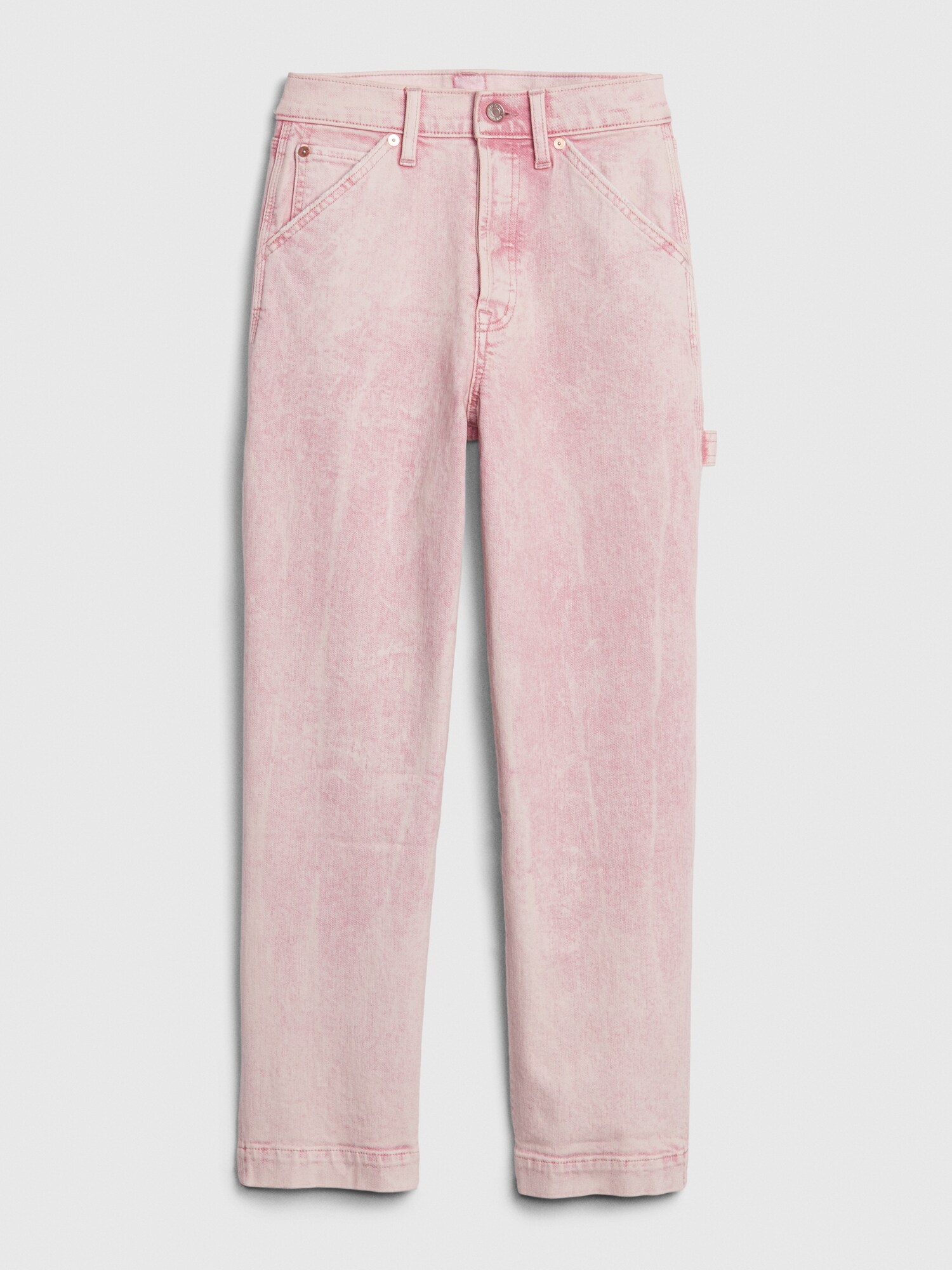 gap pink carpenter jeans