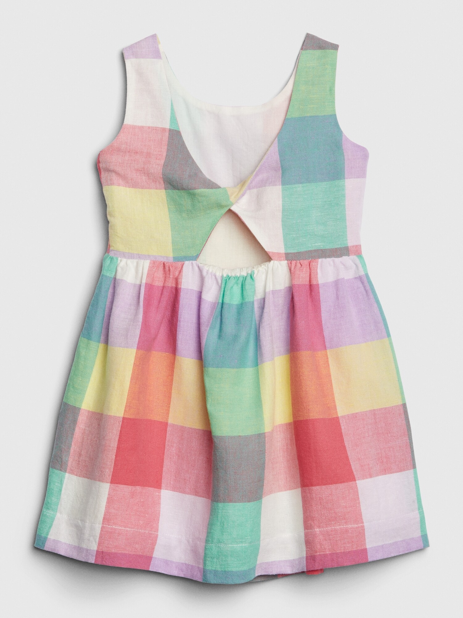 gap toddler plaid dress