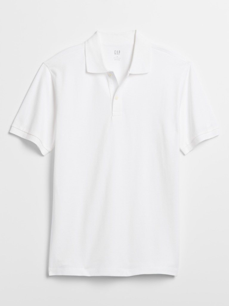 Stretch Pique Polo Shirt
