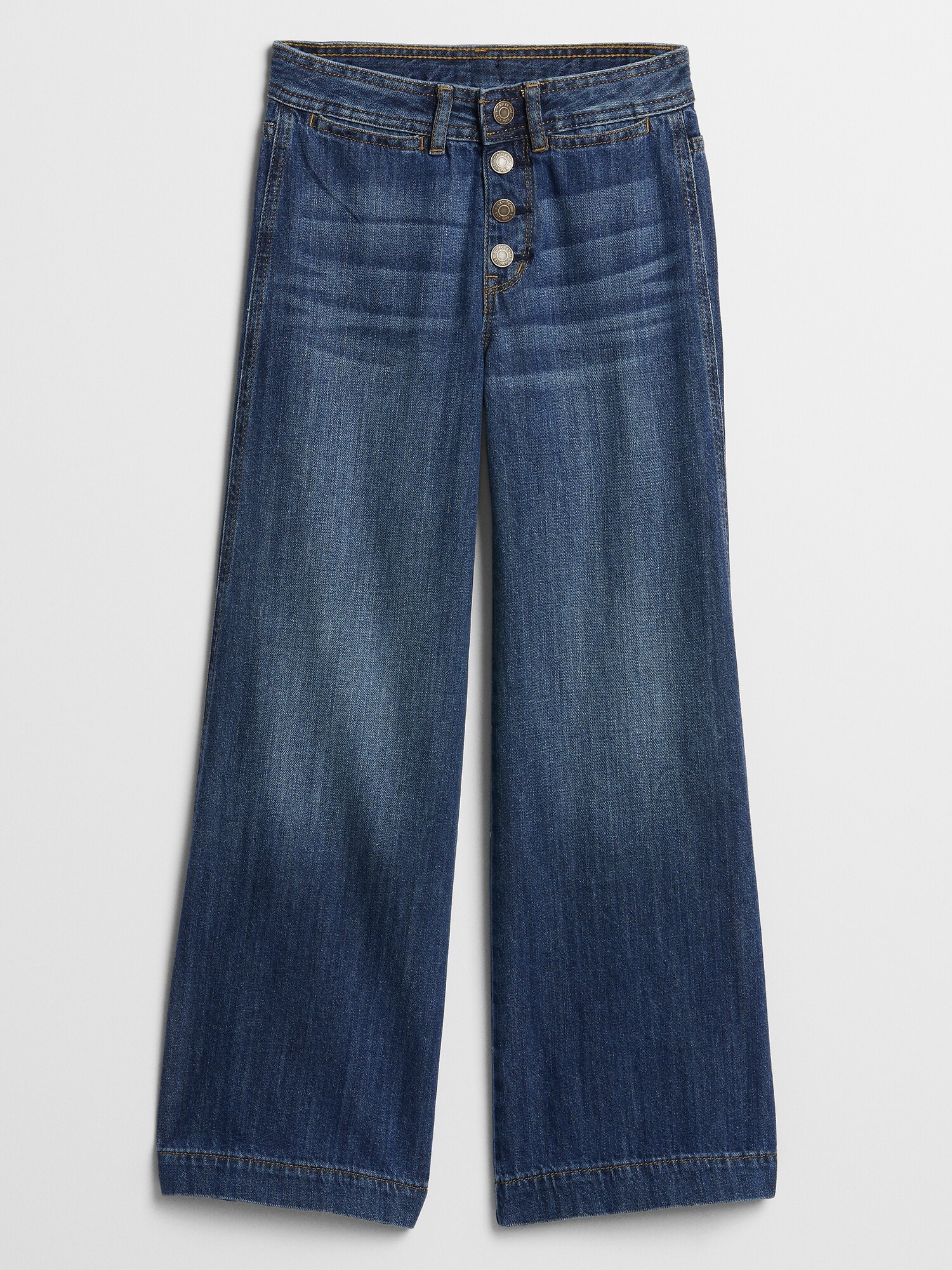 high rise wide leg jeans gap